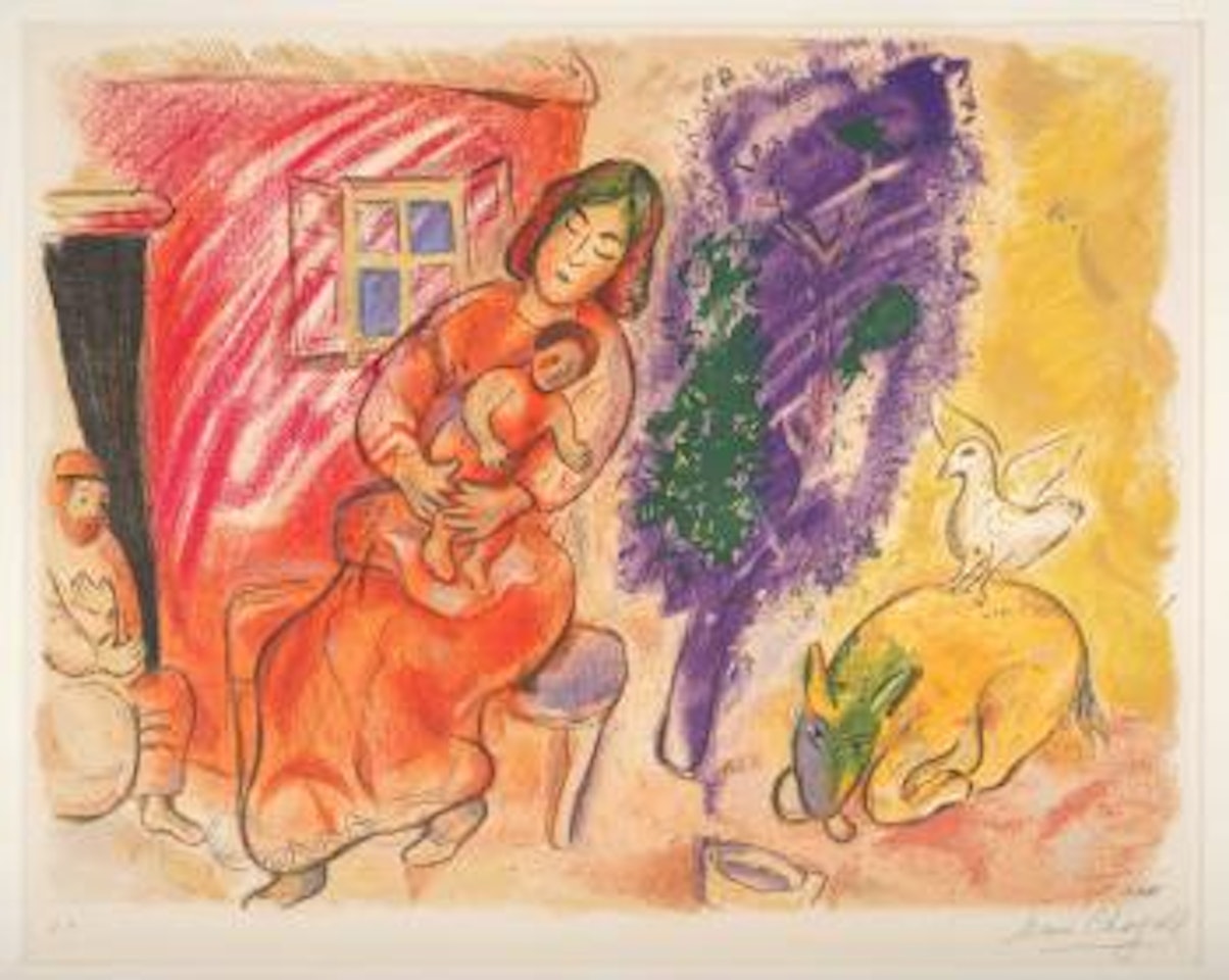 La Maternite by Marc Chagall