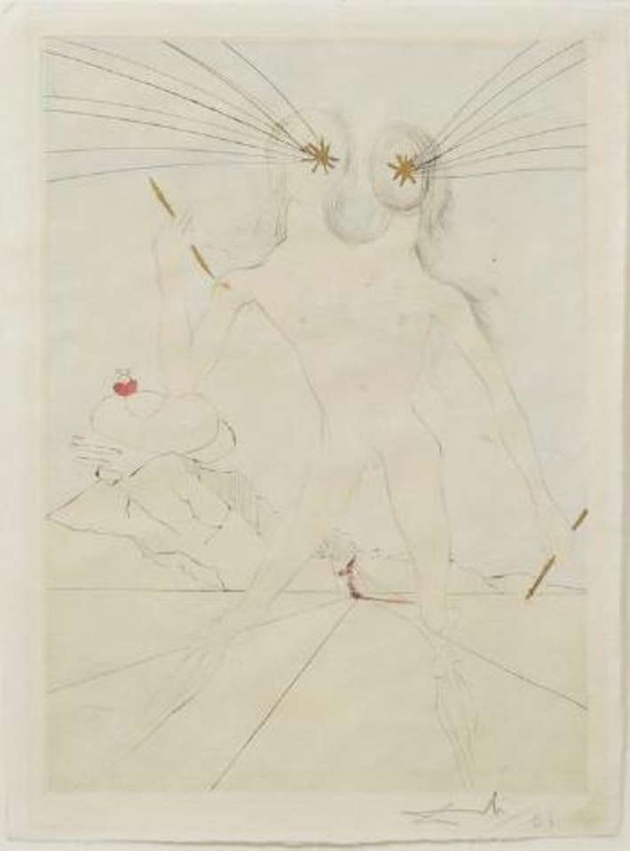 Bicéphale (Doppelköpfig) by Salvador Dali