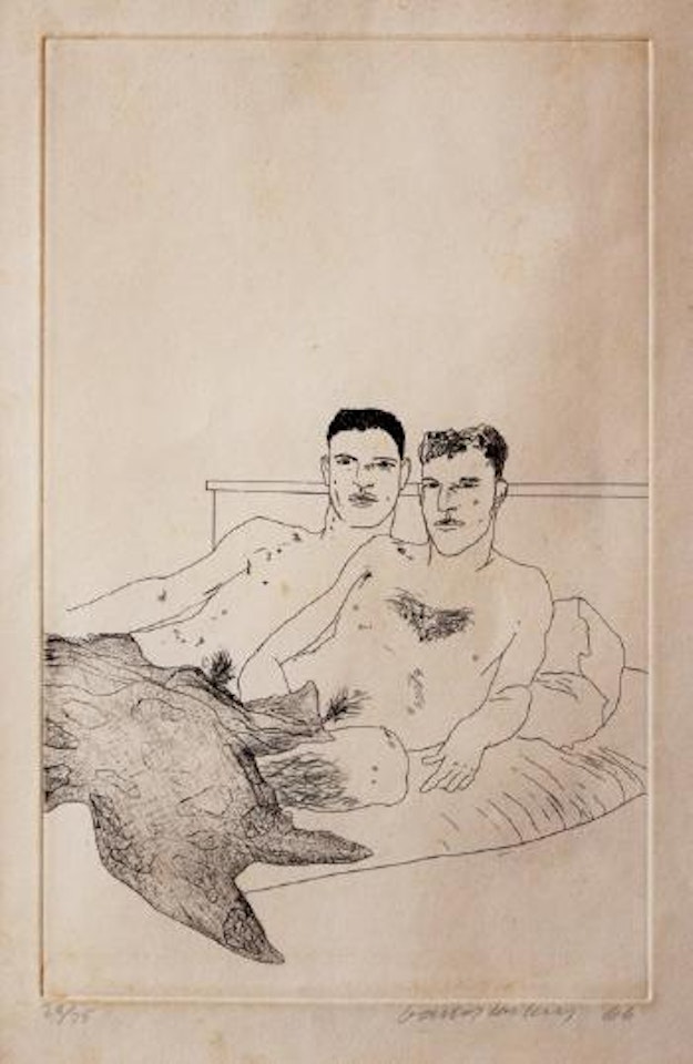 The Beginning by David Hockney