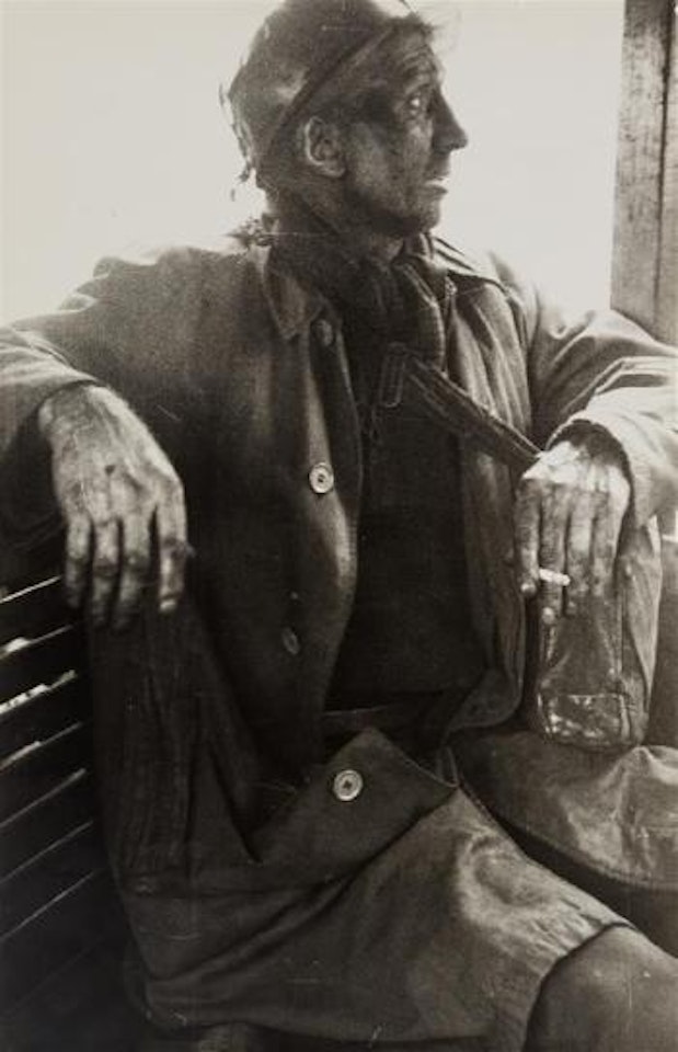 Ben James, Welsh Miner by Robert Frank