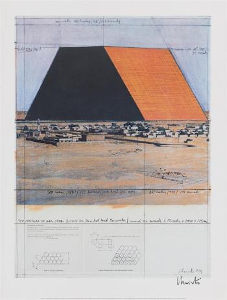 The Mastaba of Abu Dhabi, project for the U.A.E. by Christo