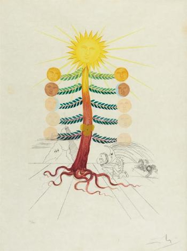 Lune (Seerose; Aus: Flordali) by Salvador Dali