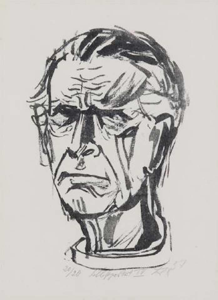 Selbstbildnis IV by Otto Dix