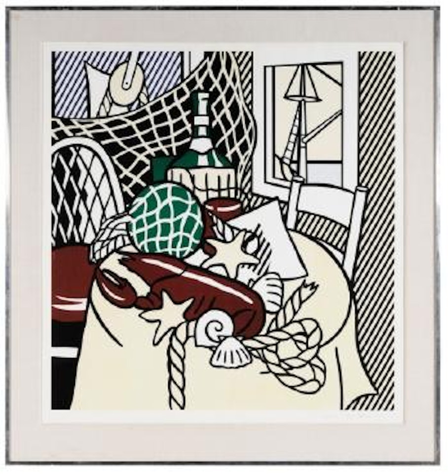 Still Life with Lobster by Roy Lichtenstein