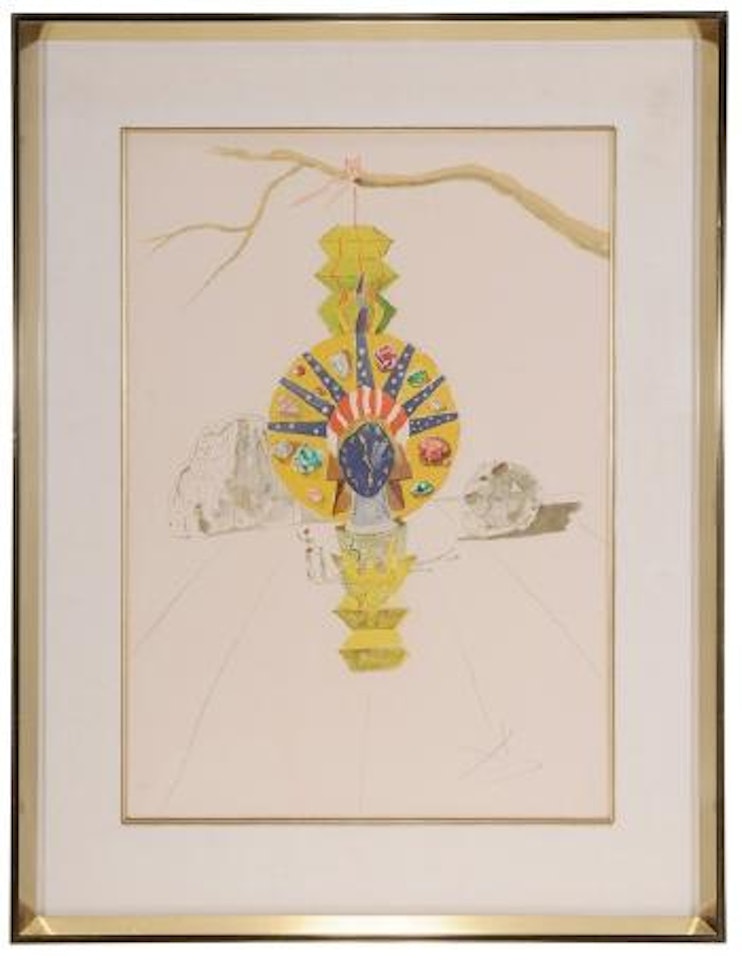 American Clock (Timeless Statue) by Salvador Dali