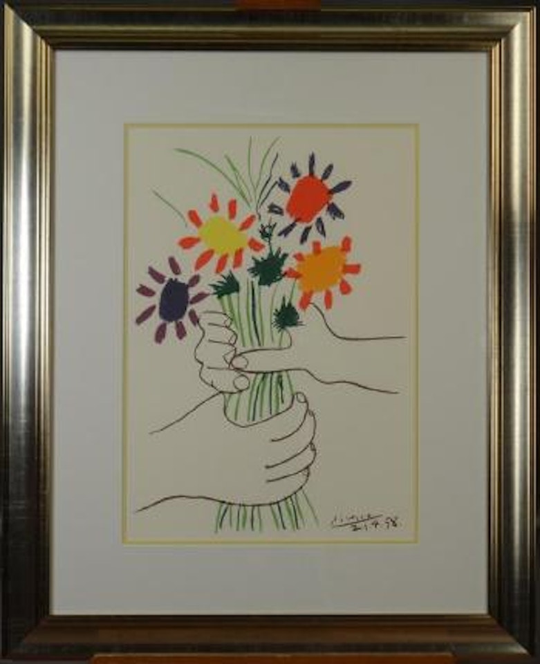 Le bouquet by Pablo Picasso