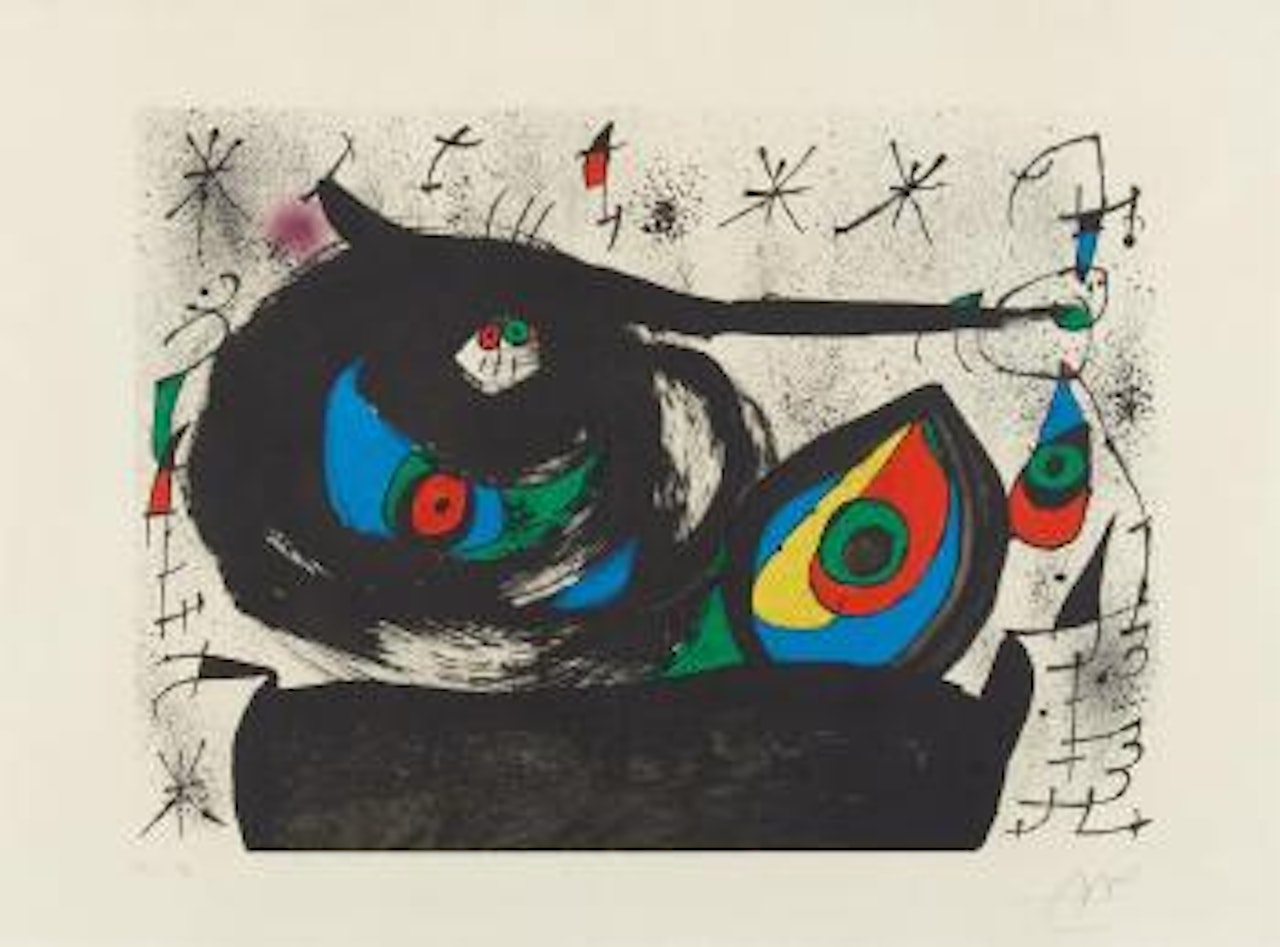Hommage à Joan Prats by Joan Miró