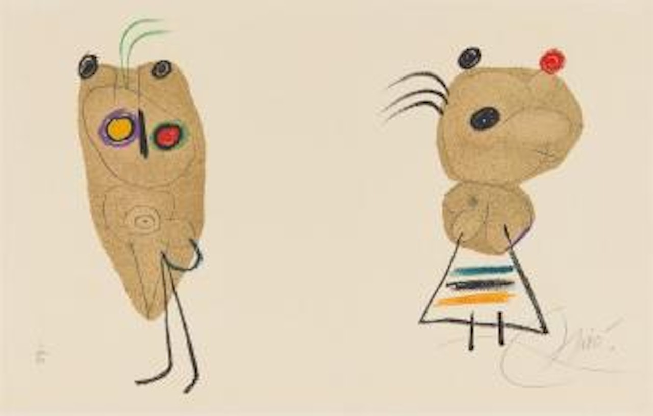 Aus: L'enfance d'ubu by Joan Miró