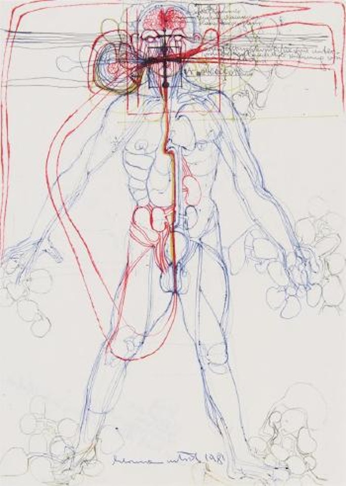 Ohne Titel by Hermann Nitsch
