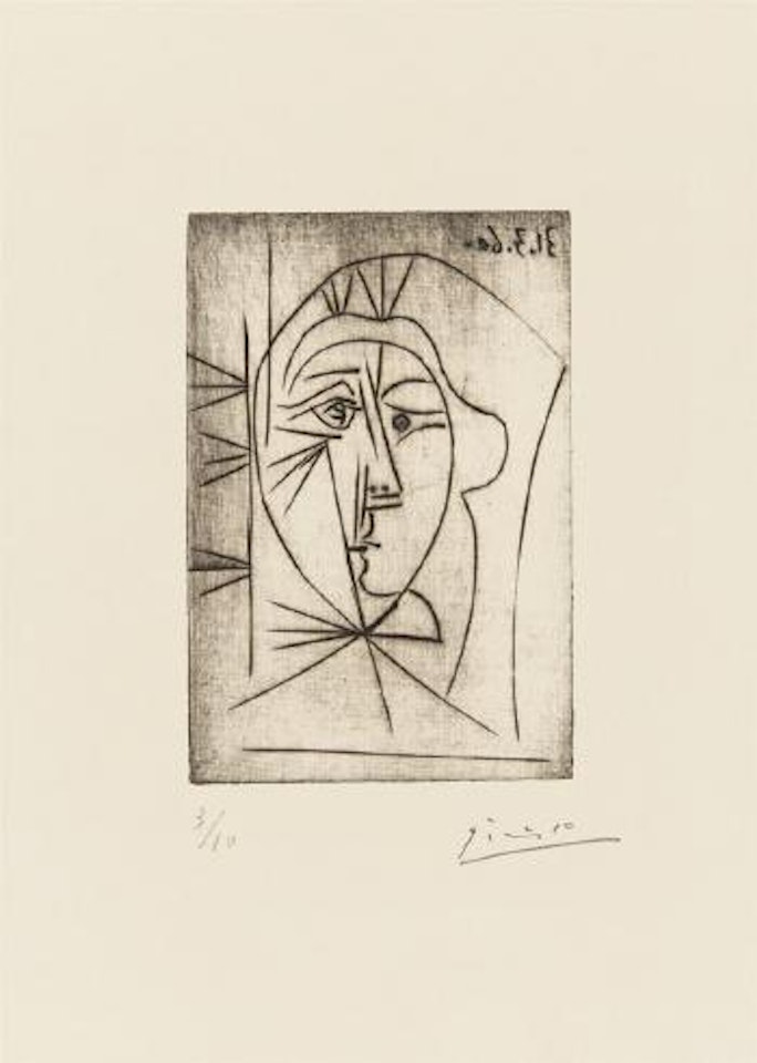 Vers où l'on voit by Pablo Picasso