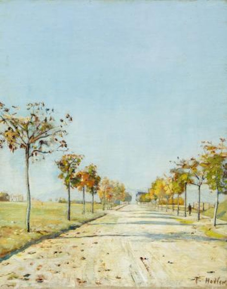 Strasse von St-Georges by Ferdinand Hodler
