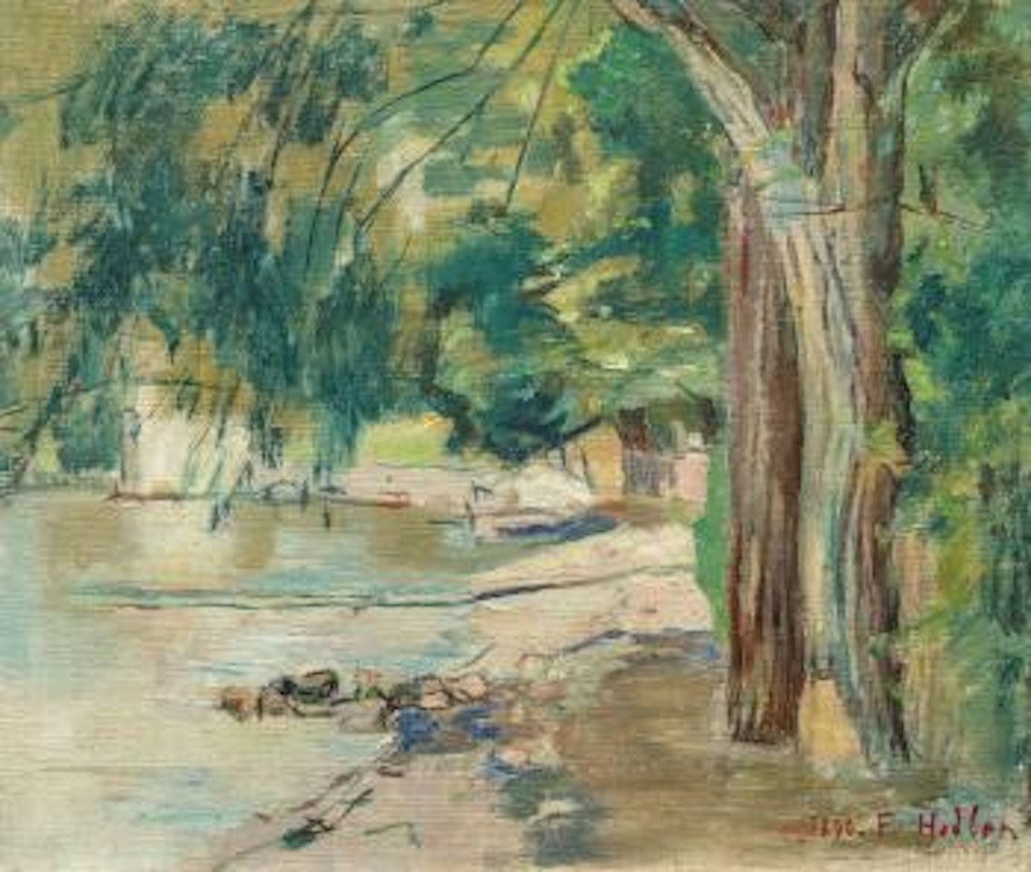Am Genfersee by Ferdinand Hodler
