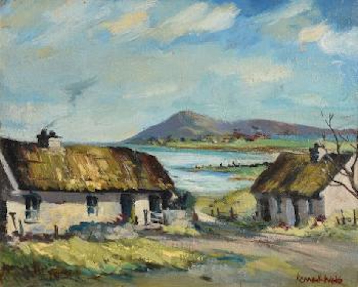 Cottages in Co. Down by Kenneth Webb