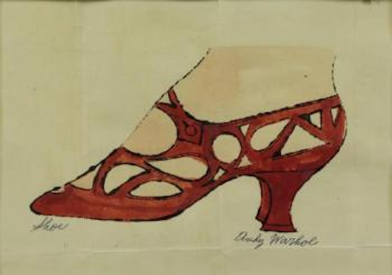 Shoe by Andy Warhol