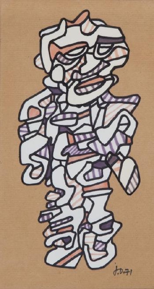 Personnage by Jean Dubuffet