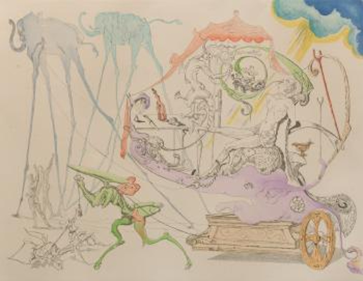 Dionysos by Salvador Dali