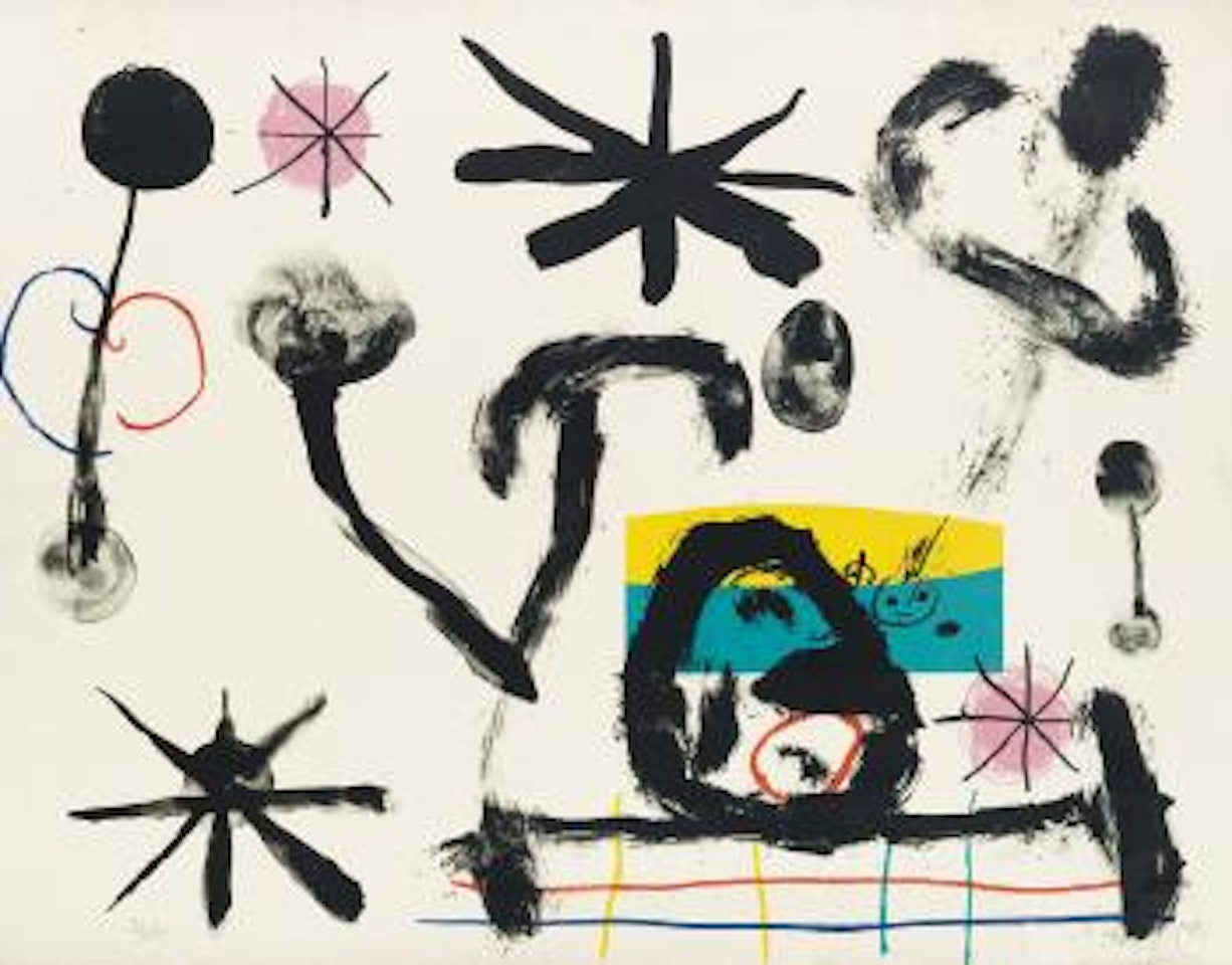 Album 19, planche 6 by Joan Miró