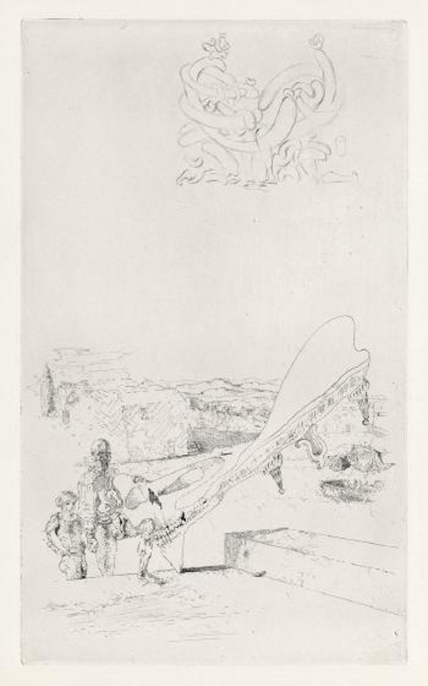 Les Chants de Maldoror: The Piano by Salvador Dali