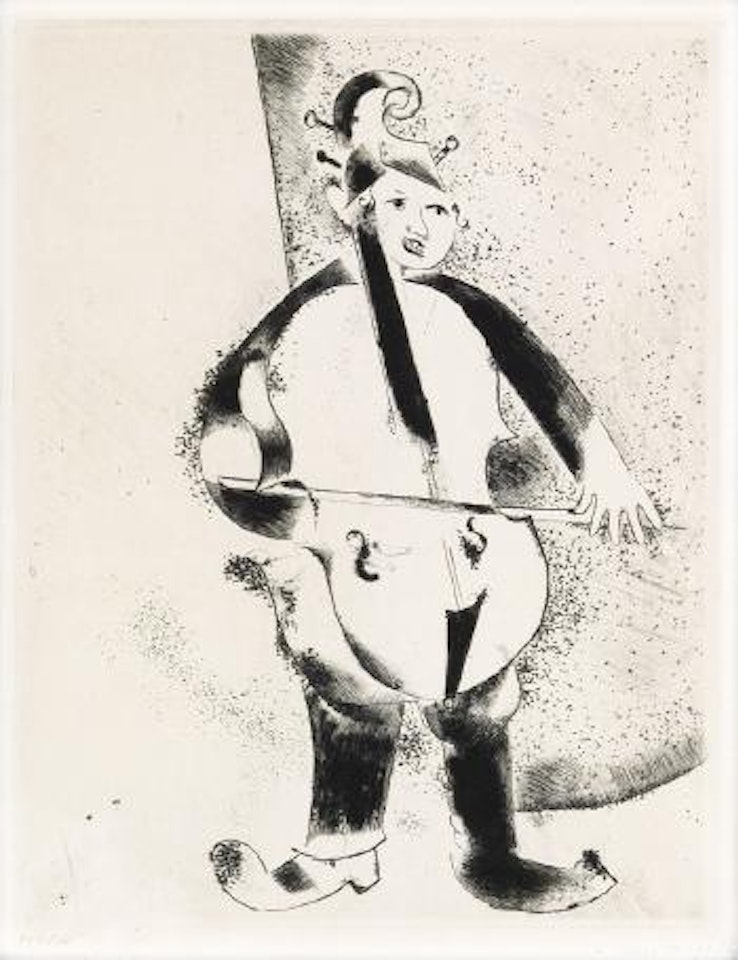 Der Musiker by Marc Chagall