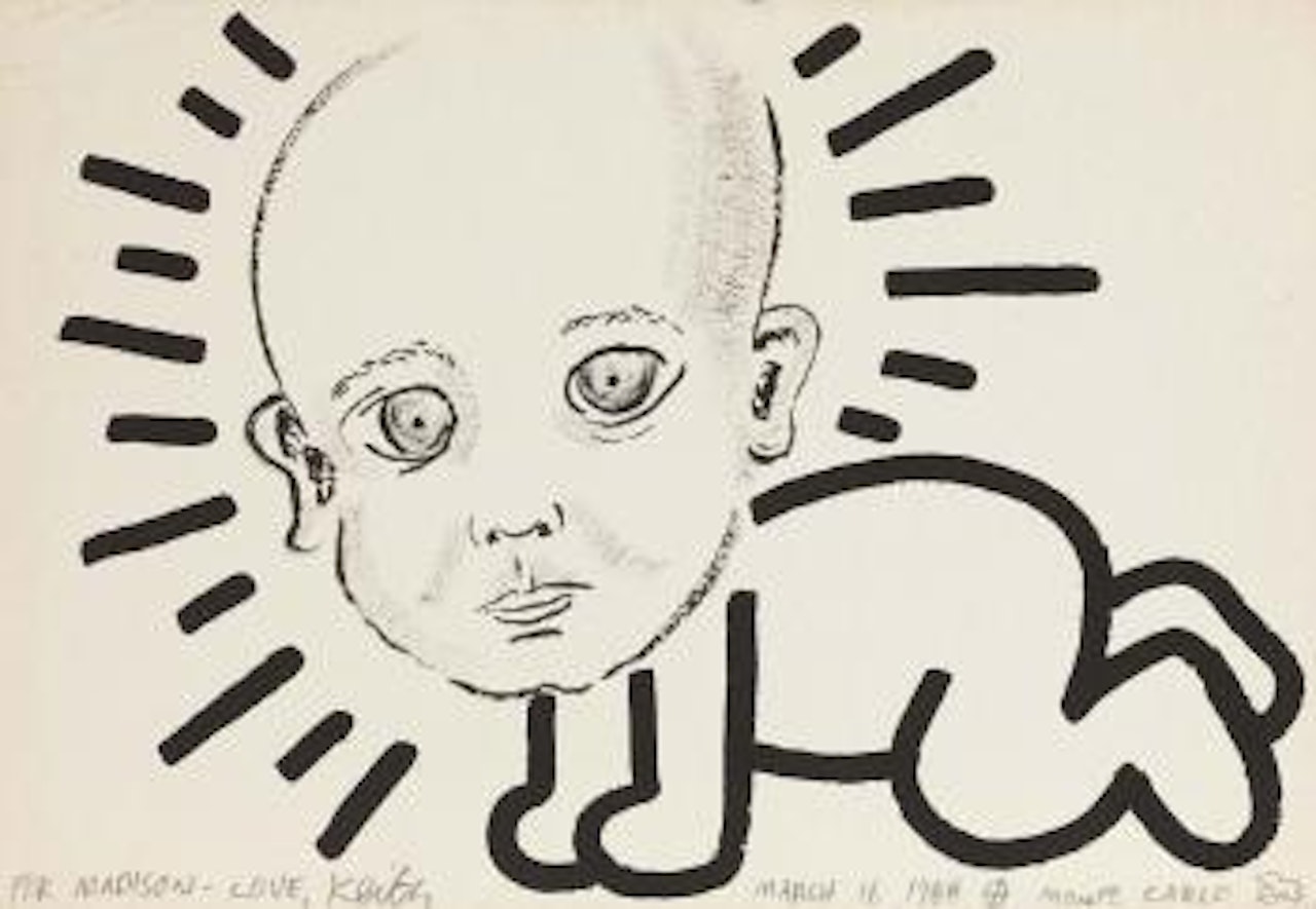 Radiant baby Madison by Keith Haring