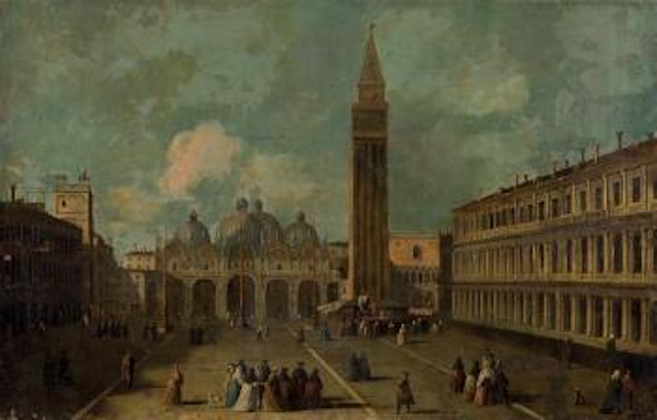 Vue de la place Saint-Marc by Follower of Canaletto