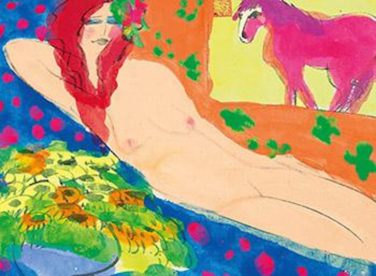 Nude by Walasse Ting