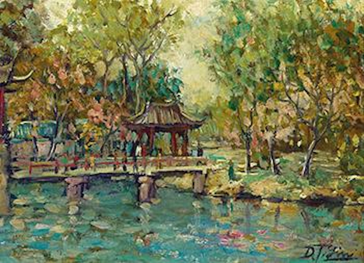 West Lake by Lin Dachuan