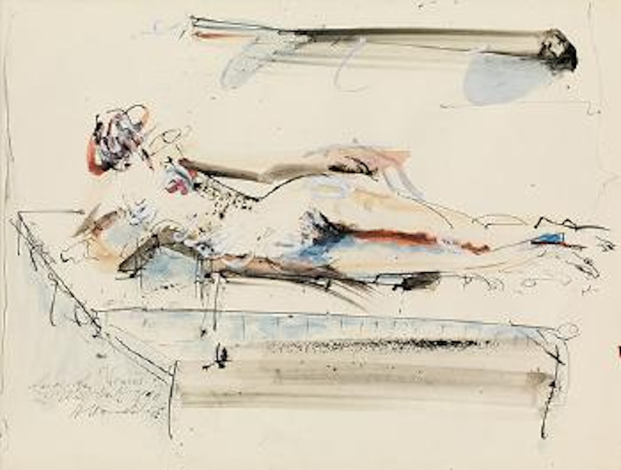 Liegende Venus in Millstadt by Hans Staudacher