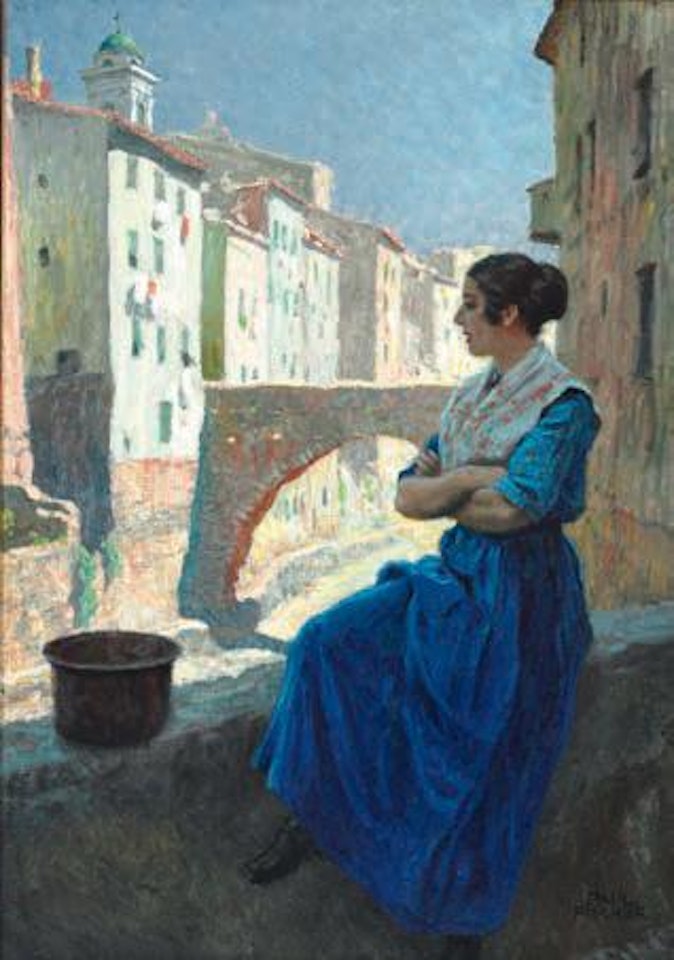 Fra San Remo by Paul Fischer