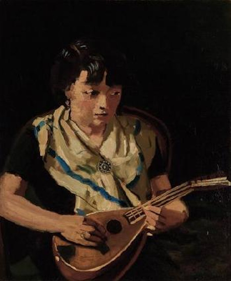 Fille a La Mandoline by Andre Derain