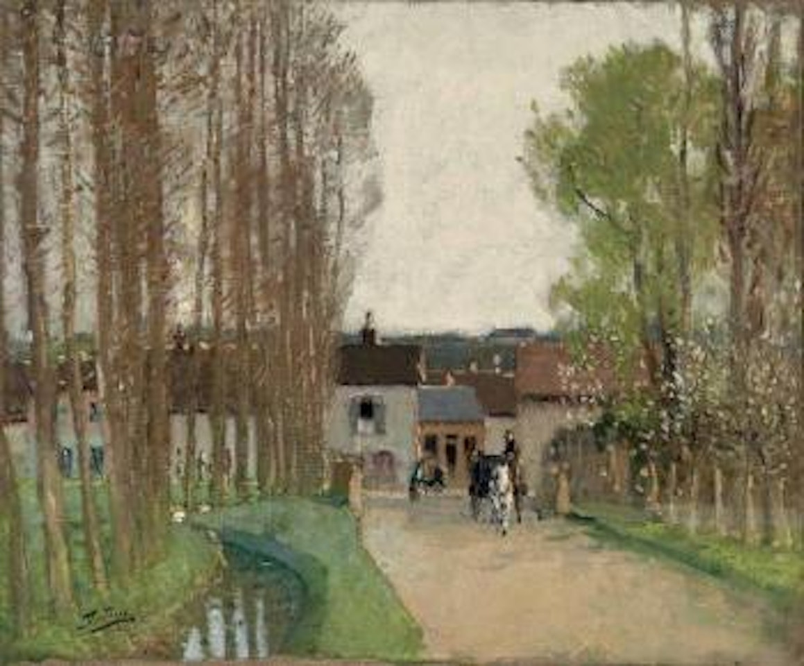 Allee Sous Les Arbres by Pierre Eugène Montezin
