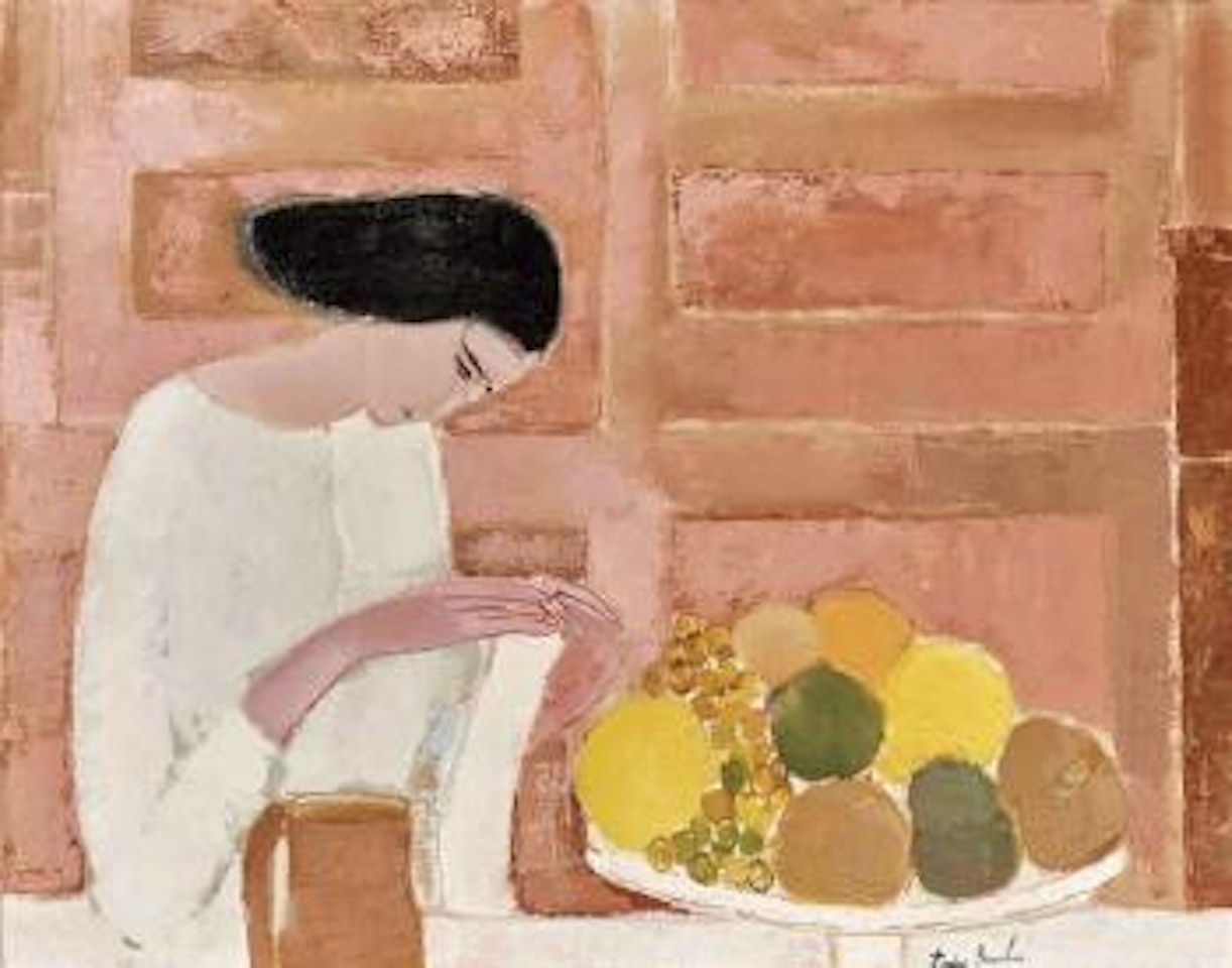 Chantal Au Compotier by André Brasilier