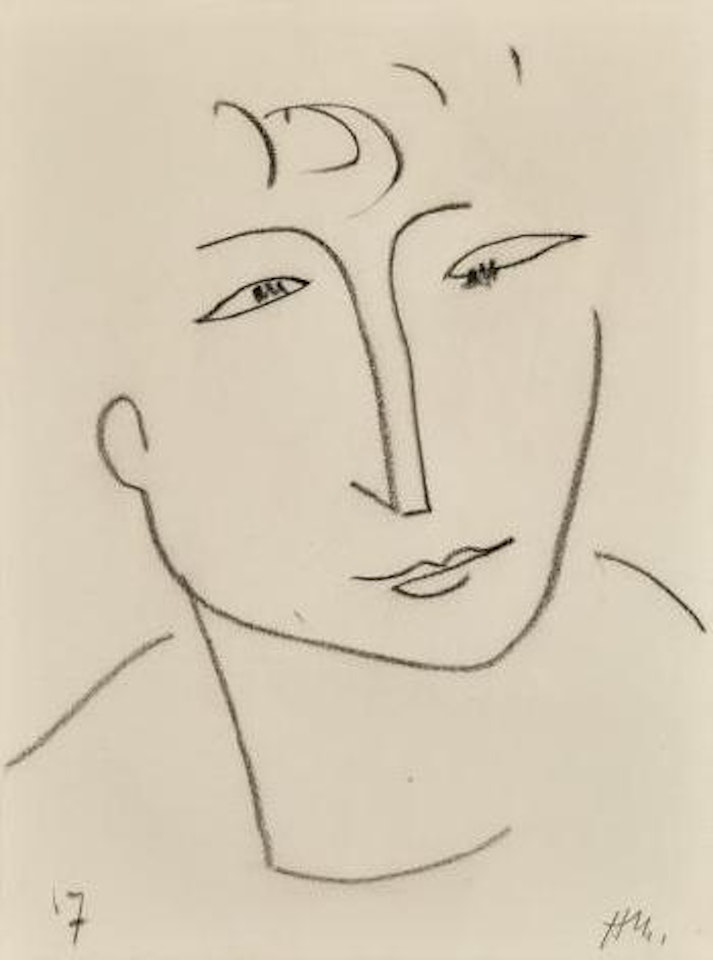 Head of a Woman by Henri Matisse