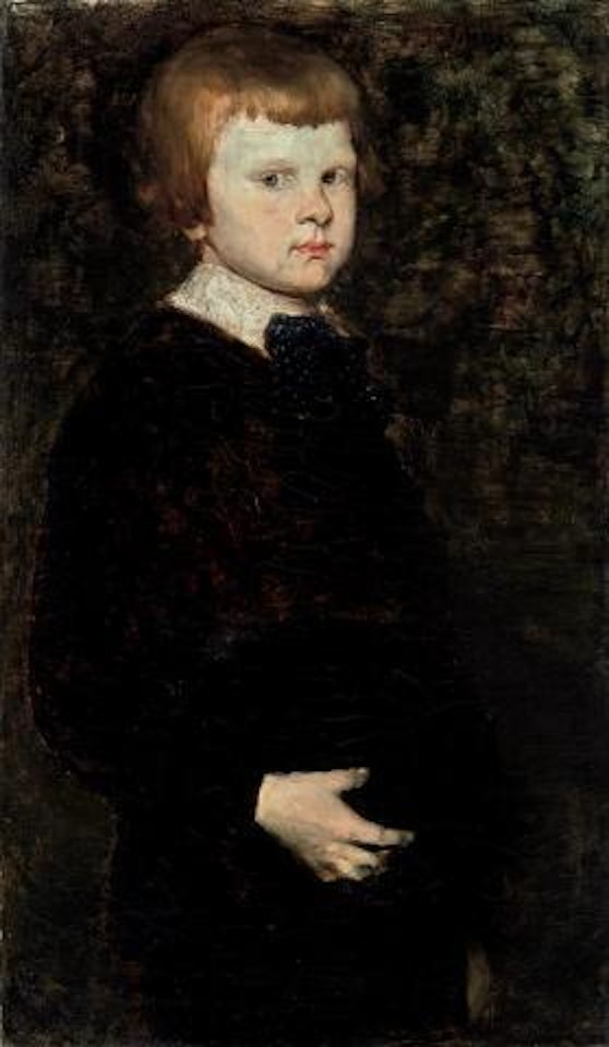 Portrait of Piloty's Son by William Merritt Chase