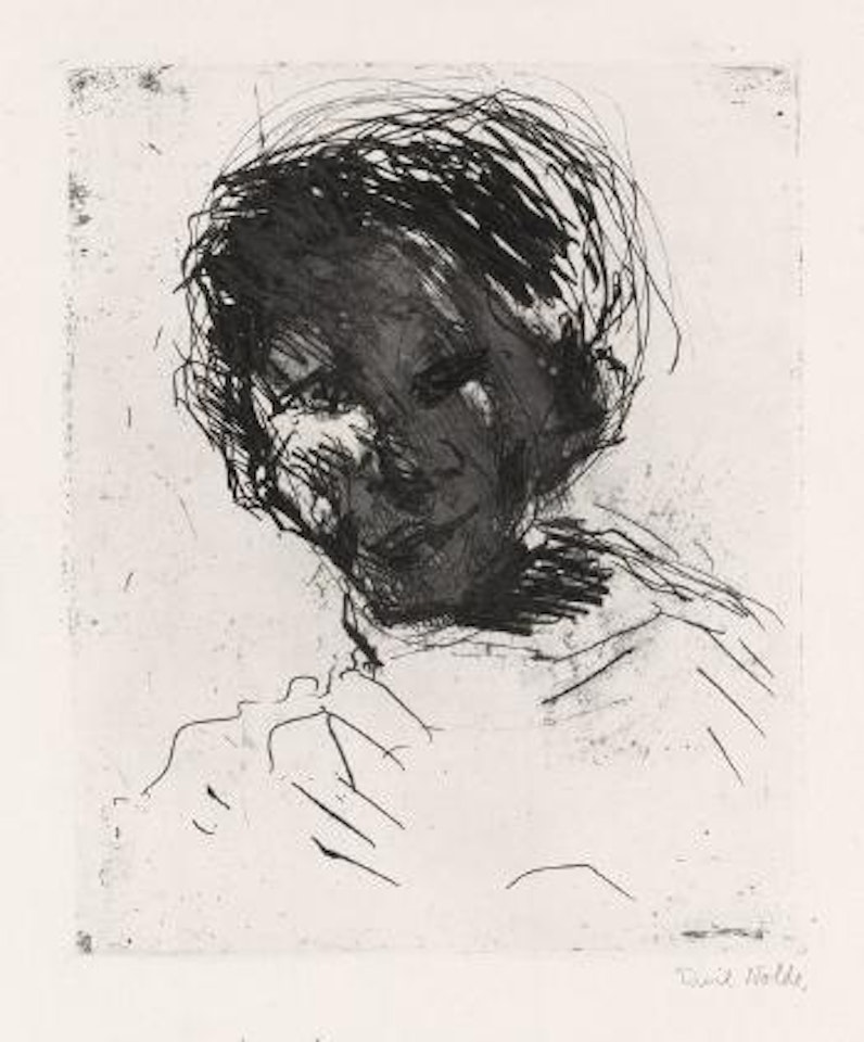 Strassenjunge by Emil Nolde