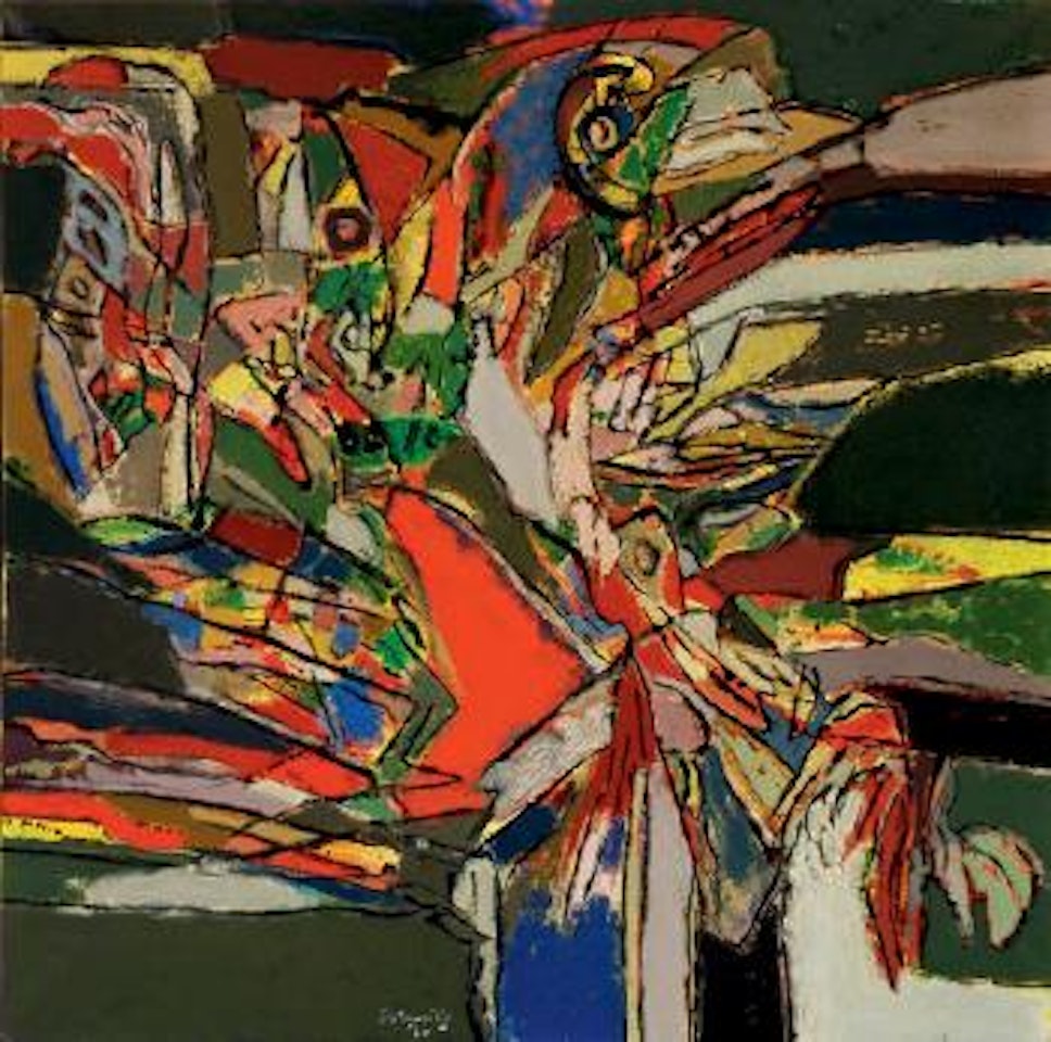 Jardin propice à l'oiseaux by Corneille