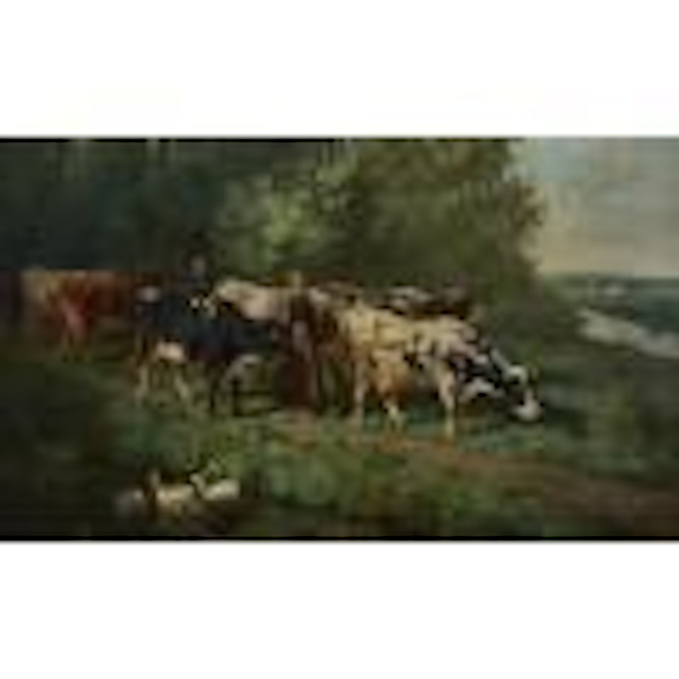 To the Pasture by Frans de Beul