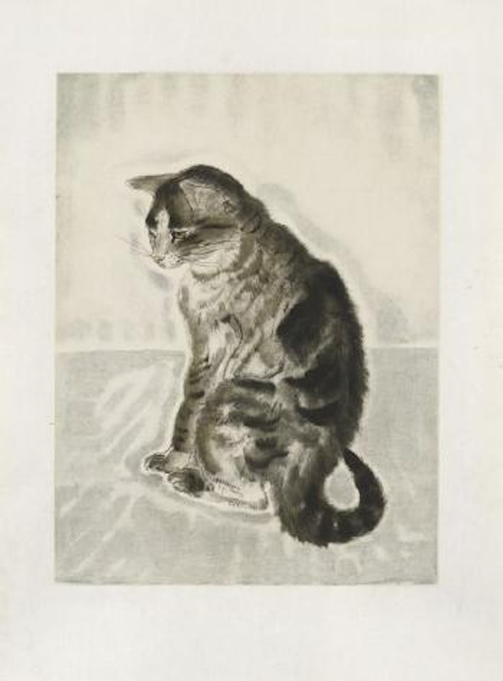 Chat by Leonard Tsuguharu Foujita