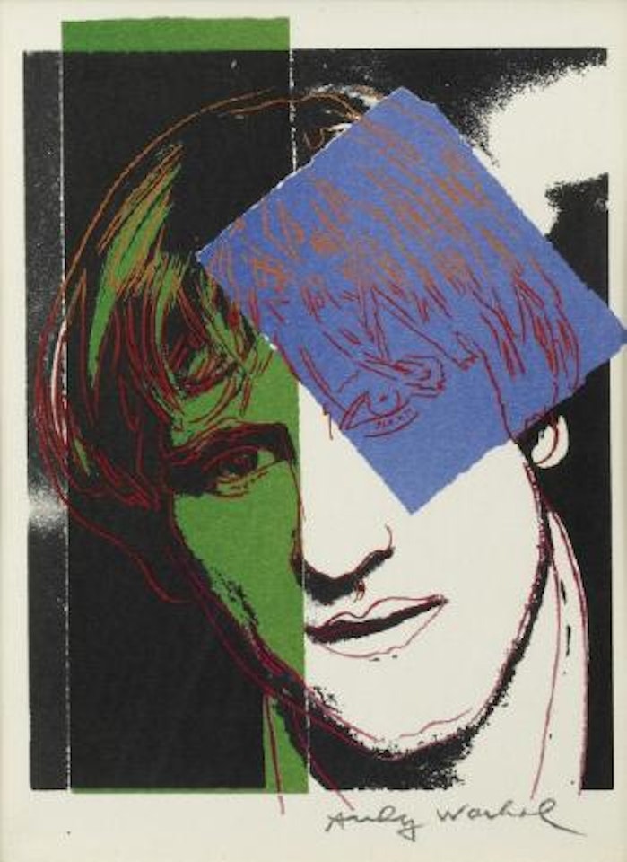 Gerard Depardieu by Andy Warhol