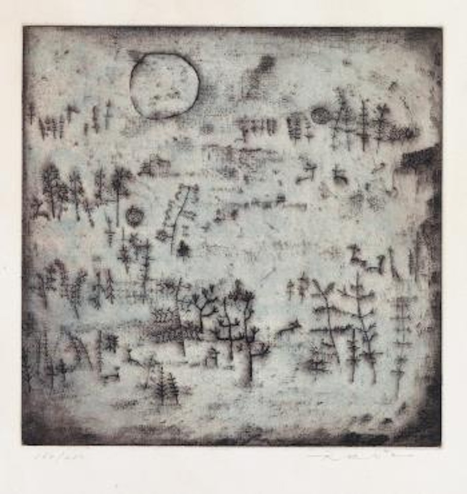 Paysage au Soleil by Zao Wou-Ki