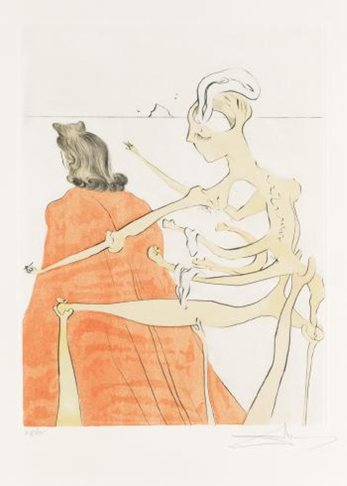 Le Dos Divin de Gala by Salvador Dali