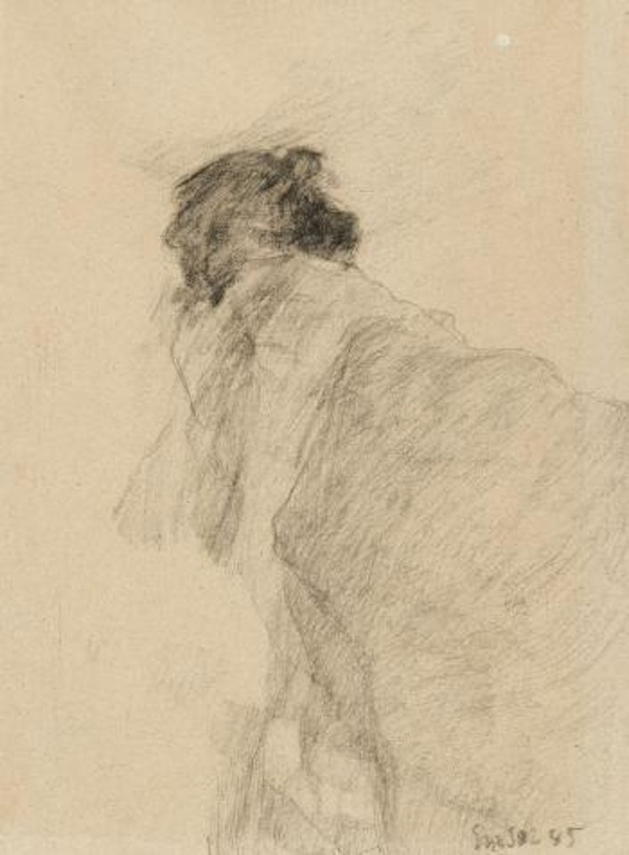 Slapende vrouw by James Ensor