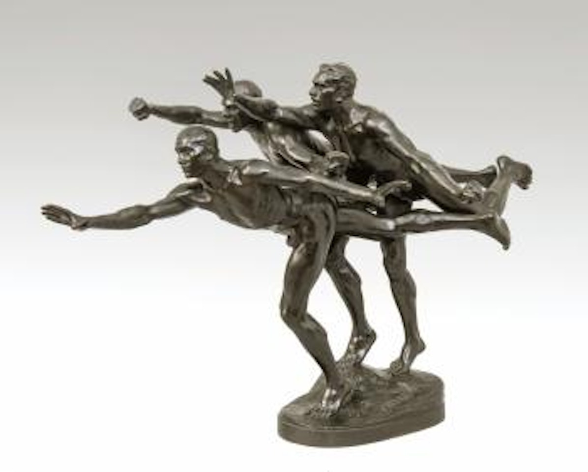 Au but ! by Alfred Boucher