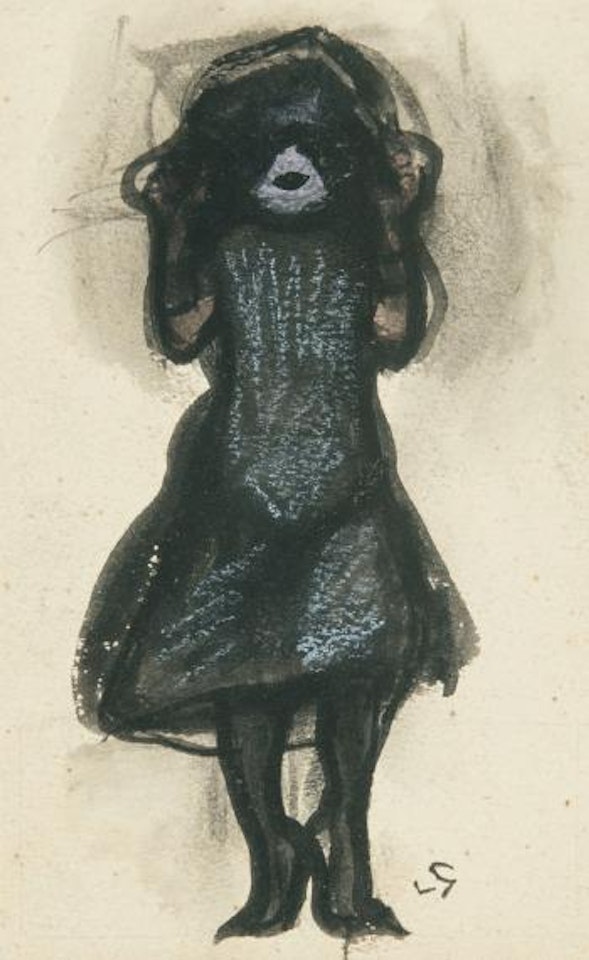 Staand meisje by Léon Spilliaert