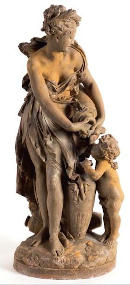 La source by Albert-Ernest Carrier-Belleuse