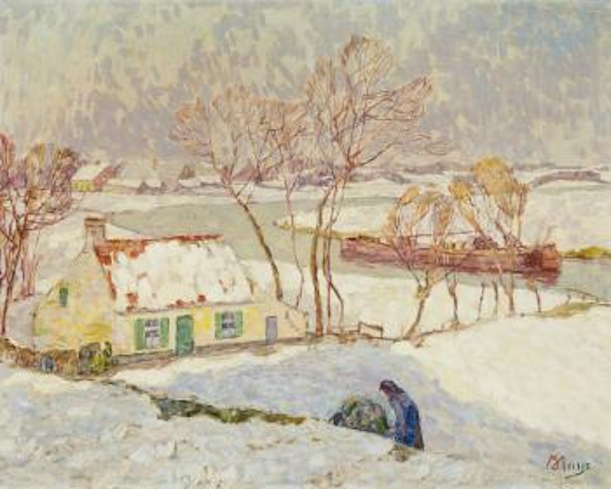 Sneeuw in de zon by Modeste Huys