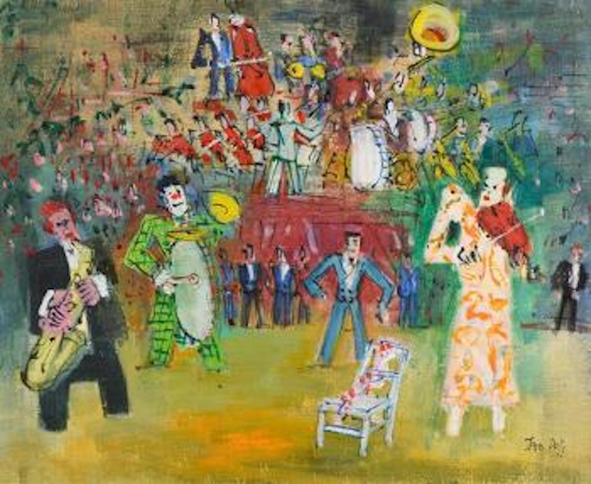 Le concert interrompu by Jean Dufy