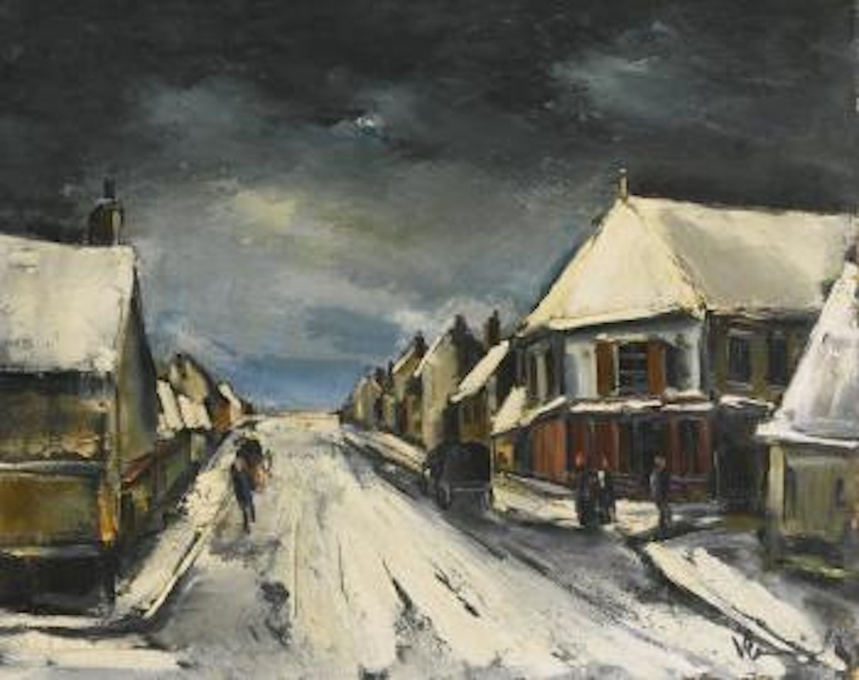 Effet de neige by Maurice de Vlaminck