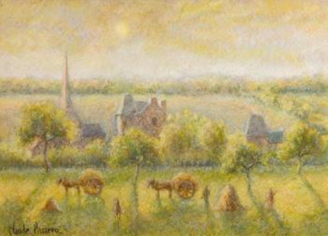 Paysage de campagne by Camille Pissarro