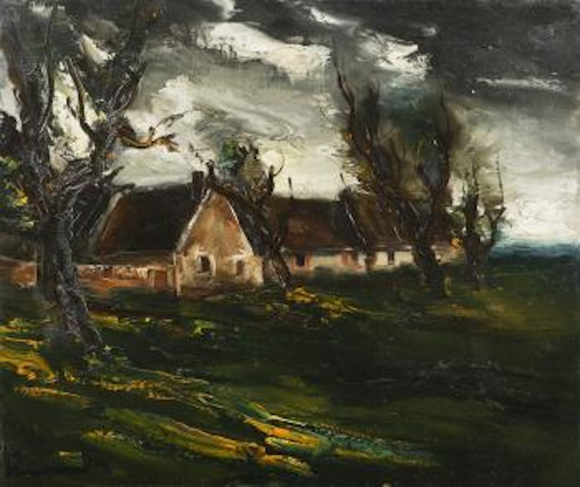 La Ferme by Maurice de Vlaminck